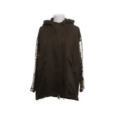 Parka (Groen) van Zara Trafaluc Outerwear Collection Katoen