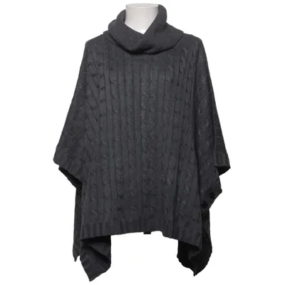 Poncho (Grau) von Movesgood Kaschmir, Viskose