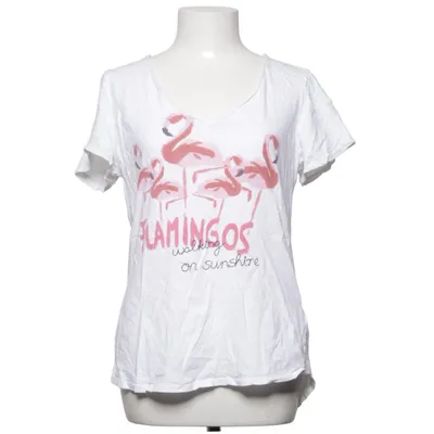 T-shirt (Vit, Rosa) från Lieblingsstück Bomull