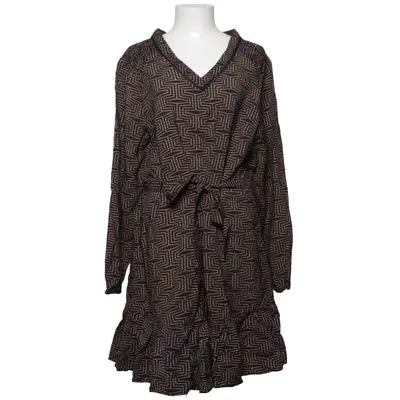 Omlottklänning (Svart, Brun, Flerfärgad) från Ms Mode