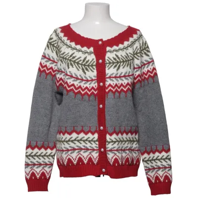Kofta (Grå, Röd, Vit) från Sinransinya Polyester