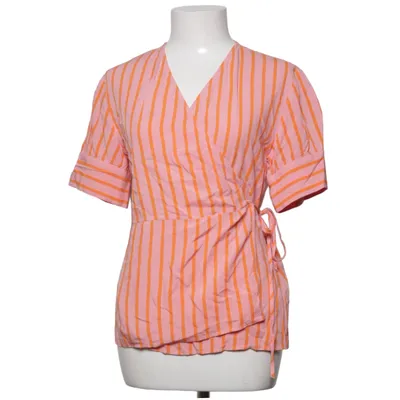Wickelbluse (Pink, Orange) von Modström Viskose