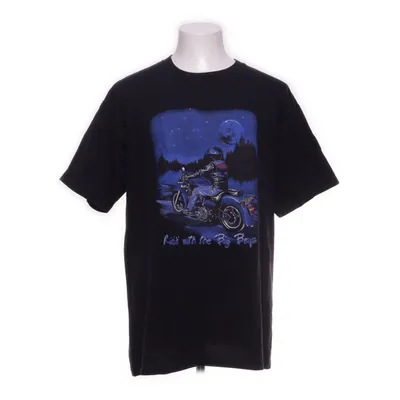 T-shirt (Svart, Flerfärgad) från Anvil Bomull