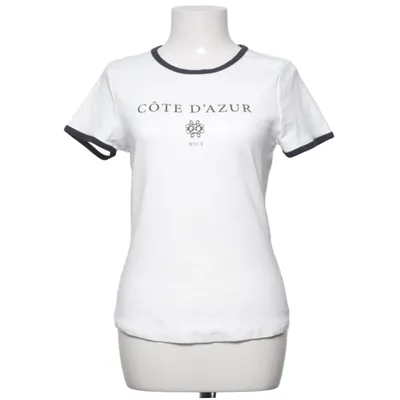 T-shirt (Blanc, Noir) de Holly & Whyte by Lindex Coton, Élasthane