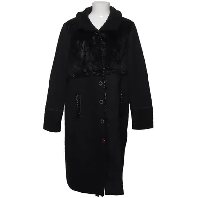 Coat (Black) from Pause Café Acrylic, Modal, Polyamide, Viscose, Wool