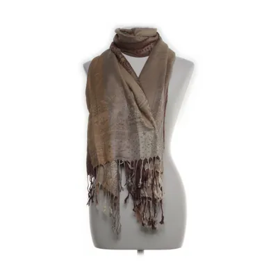 Sjal (Brun, Beige) från Cashmere Kashmir, Silke