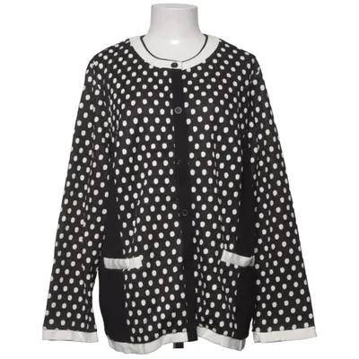 Kofta (Svart, Vit) från Godske Bomull, Elastan, Polyester