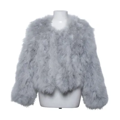 Veste en plumes (Gris) de CPH Feather Plume, Fourrure, Polyester