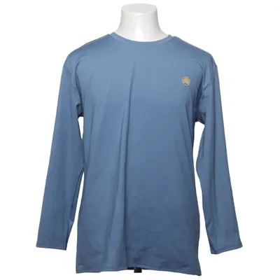 Langærmet t-shirt (Blå) fra ActiveWear Elastan, Polyester