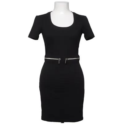 Robe (Noir) de Versace Jeans Acétate, Élasthane, Polyamide, Polyester, Viscose