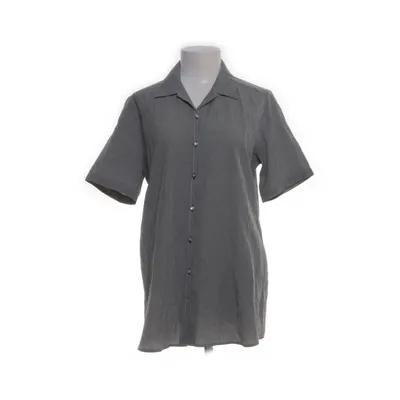 Kortärmad skjorta (Vit, Blå) från Woolworths Polyester, Viskos