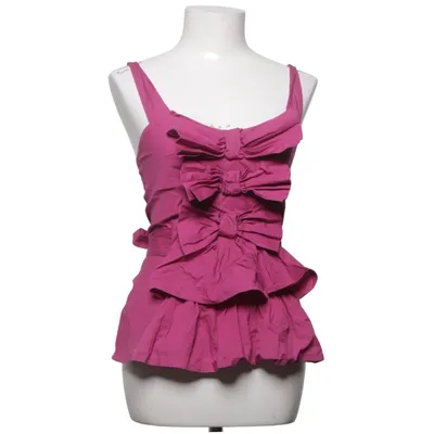 Peplum Top (Bert022c63461) von Fornarina Baumwolle, Elasthan