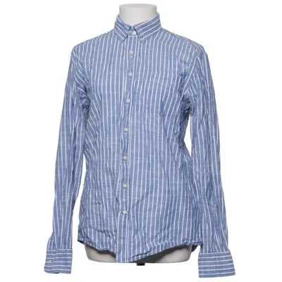 Chemise (Bleu, Blanc) de Boomerang Coton