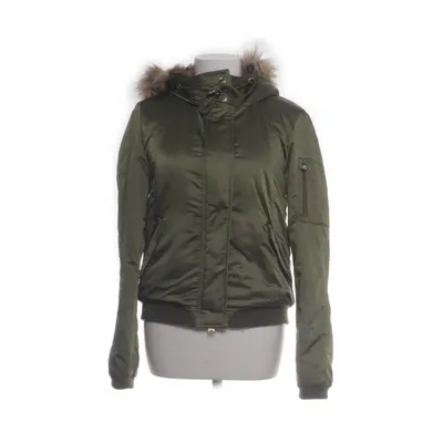 Winterjas (Groen) van Zara Trafaluc Outerwear Collection Acryl, Modal, Polyester