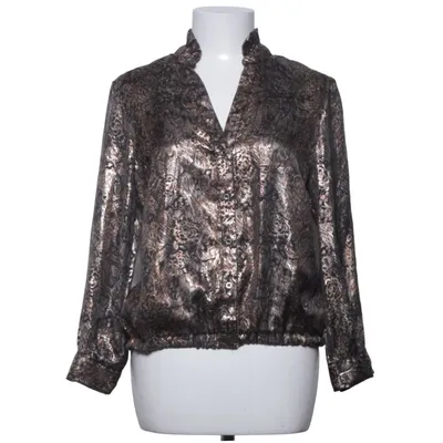 Blouse (Or, Noir) de Gallery Polyester