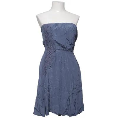 Jurk (Blauw) van Mexx Elastaan, Polyester, Viscose