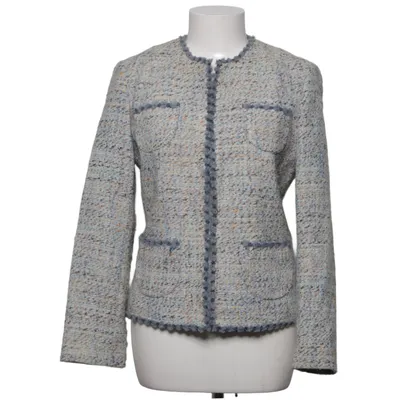 Blazer (Blå, Flerfarvet) fra Teenflo Akryl, Bomuld, Polyamid, Polyester, Uld
