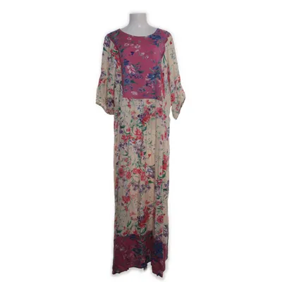 Maxi jurk (Roze, Meerkleurig) van River Island Plus Katoen, Viscose