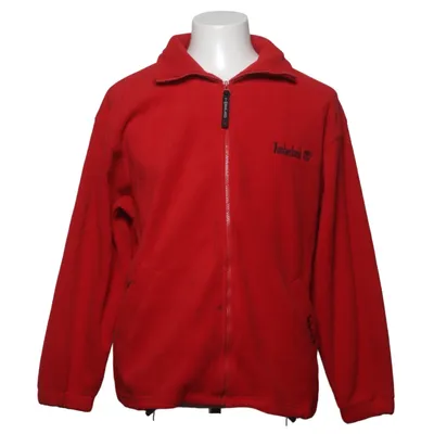 Fleece jacket (Red) from Timberland Cotton, Polyester