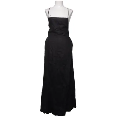 Neckholderkleid (Schwarz) von Zara Leinen