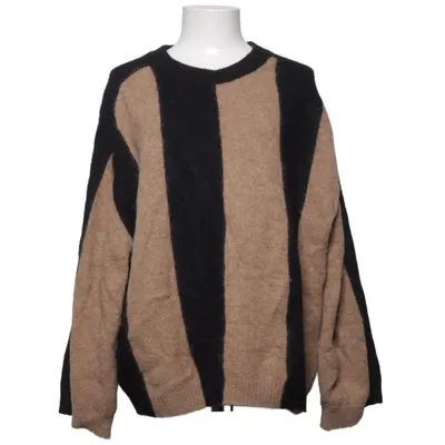 Pull-over (Marron, Noir) de Arket Laine d'alpaga, Élasthane, Polyester