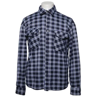 Flannel shirt (Blue, White) from Defox Cotton