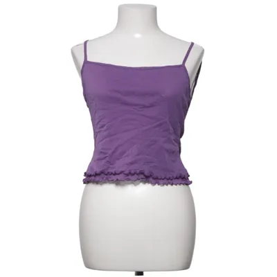 Crop top (Lila) van Att. Polyamide