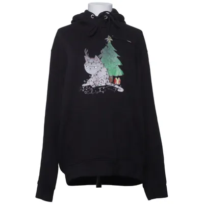 Sweat à capuche (Noir) de Seven Lemon Coton, Polyester