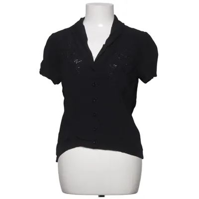 Chemise à manches courtes (Noir) de King Louie Viscose