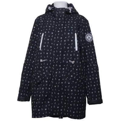 Softshell jacket (Black, White) from Sublevel Elastane, Polyester
