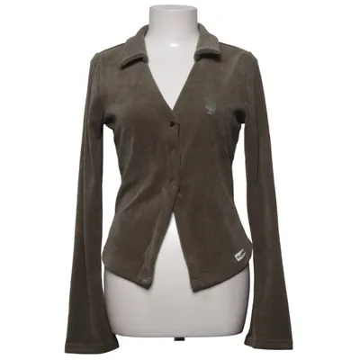 Chemise (Vert) de Playboy x Missguided Élasthane, Polyester