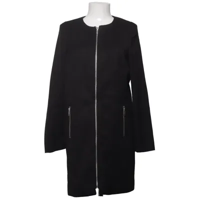 Coat (Black) from Soaked in Luxury Elastane, Polyester, Viscose
