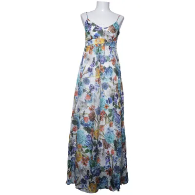 Robe longue (Blanc, Multicolore) de Miss Sixty Collection Soie