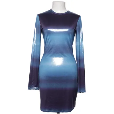 Kjole (Foil Print Dress) fra NLY One Elastan, Polyester