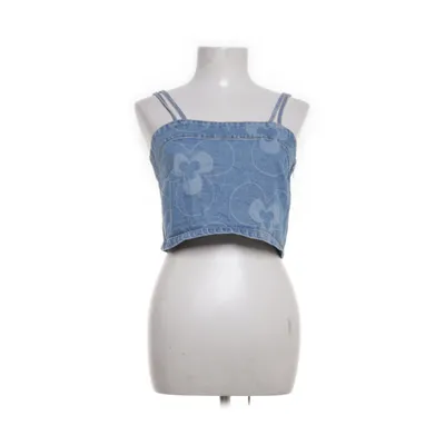 Crop top (Blå) från Hosbjerg Bomull