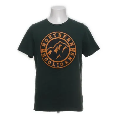 T-shirt (Grön, Orange) från Northern Hooligans Bomull