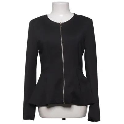Jacket (Black) from Papillonne Elastane, Polyester