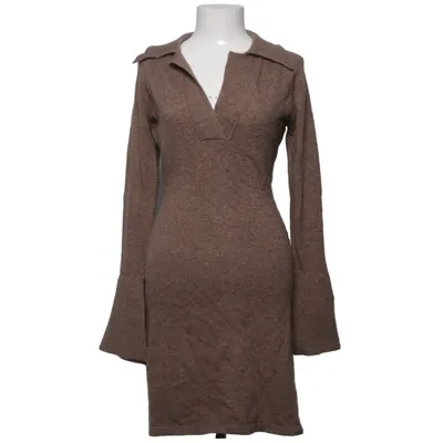 Dress (Brown) from Adoore Polyamide, Wool