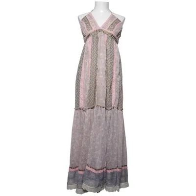 Maxi jurk (Roze, Grijs, Meerkleurig) van Pepe Jeans London Katoen, Polyester
