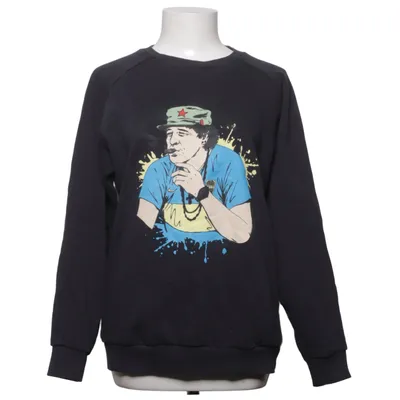 Sweatshirt (Zwart, Meerkleurig) van Nakata Katoen