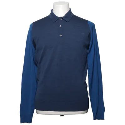 Trui (Blauw) van John Smedley Merinowol