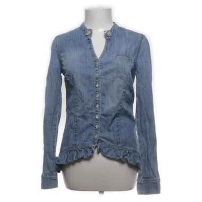 Denim blouse (Blauw) van Hunkydory Katoen