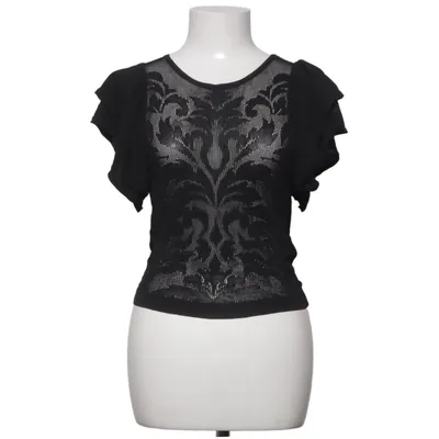 Haut (Noir) de Zara Polyamide, Viscose