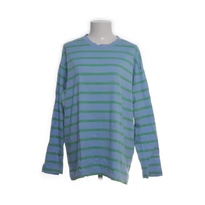 Long sleeve T-shirt (Blue, Green) from Arket Cotton, Elastane