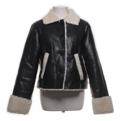 Shearlingjacka (Svart, Beige) från NA-KD Polyester