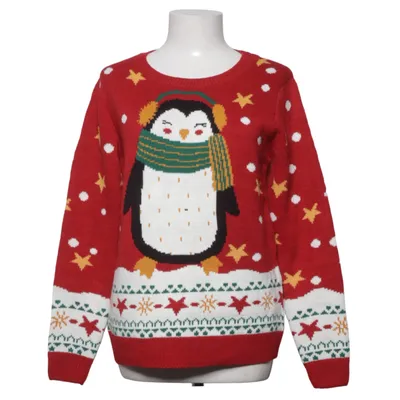 Kersttrui (Rood, Wit, Meerkleurig) van Janina Acryl