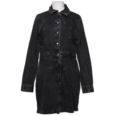 Denim jurk (Grijs) van Stay Gerecycled katoen