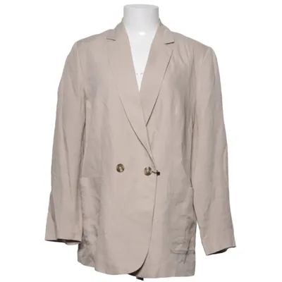 Blazer (Beige) from KappAhl Polyester, Viscose
