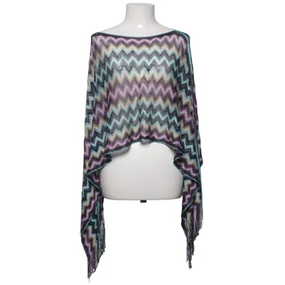 Poncho (Purple, Blue, Multicolored) from Missoni Acetate