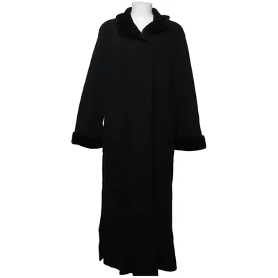 Coat (Black) from Scandinavian Look Cashmere, Polyamide, Viscose, Wool